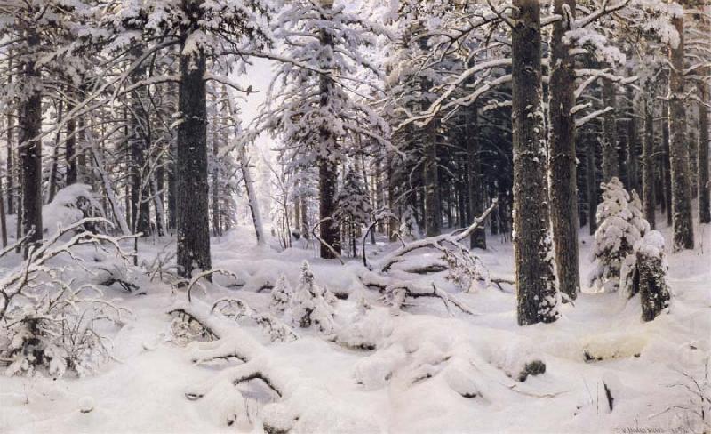 Ivan Shishkin Winter china oil painting image
